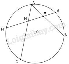 VBT Toán lớp 9 Bài 5. Góc có đỉnh bên trong đường tròn. Góc có đỉnh bên ngoài đường tròn| Giải VBT Toán lớp 9 (ảnh 3)
