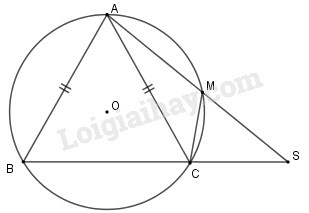 VBT Toán lớp 9 Bài 5. Góc có đỉnh bên trong đường tròn. Góc có đỉnh bên ngoài đường tròn| Giải VBT Toán lớp 9 (ảnh 5)