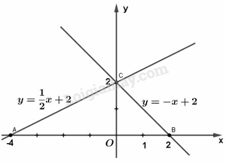 VBT Toán lớp 9 Bài 5: Hệ số góc của đường thẳng y = ax + b (a ≠ 0) | Giải VBT Toán lớp 9 (ảnh 3)