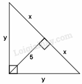 VBT Toán lớp 9 Bài 1: Một số hệ thức về cạnh và đường cao trong tam giác vuông | Giải VBT Toán lớp 9 (ảnh 7)