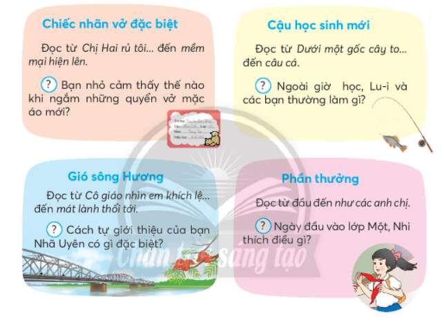 Ôn tập giữa học kì 1 - Tiết 1 trang 68 Tiếng Việt lớp 3 Tập 1 - Chân trời sáng tạo (ảnh 1)