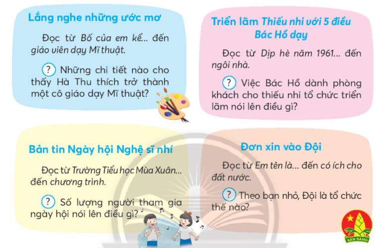 Ôn tập giữa học kì 1 Tiết 2 trang 69,70 Tiếng Việt lớp 3 Tập 1 - Chân trời sáng tạo (ảnh 1)