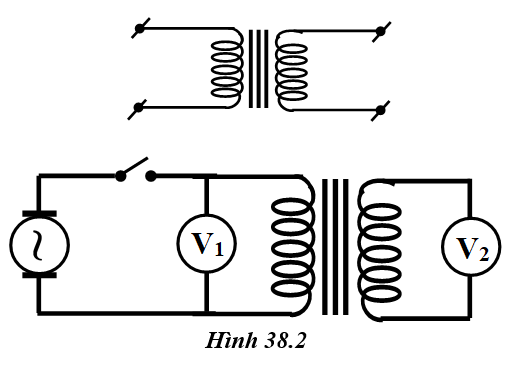 VBT Vật lí lớp 9 Bài 38: Thực hành: Vận hành máy phát điện và máy biến thế | Giải VBT Vật lí lớp 9 (ảnh 2)