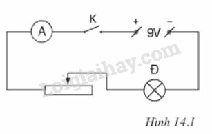 Vật lí lớp 9 Bài 14: Bài tập về công suất điện và điện năng sử dụng | Giải Vật lí 9 (ảnh 1)