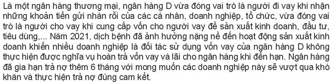 Câu hỏi trang 53 KTPL 10 Kết nối tri thức (ảnh 1)