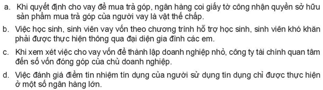 Luyện tập 1 trang 59 KTPL 10 Kết nối tri thức (ảnh 1)