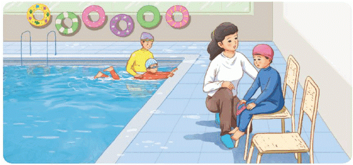 Nhật kí tập bơi trang 26 Tiếng Việt lớp 3 Tập 1 -  Kết nối tri thức (ảnh 1)