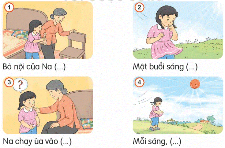 Tiếng Việt 3 trang 100, 101 Kể chuyển Tia nắng bé nhỏ - Kết nối tri thức (ảnh 1)
