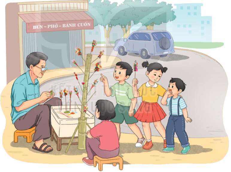 Người làm đồ chơi trang 141, 142 Tiếng Việt lớp 3 Tập 1 - Kết nối tri thức (ảnh 1)