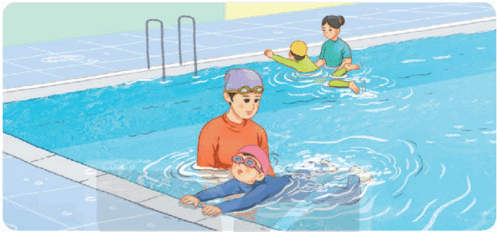 Nhật kí tập bơi trang 26 Tiếng Việt lớp 3 Tập 1 -  Kết nối tri thức (ảnh 2)