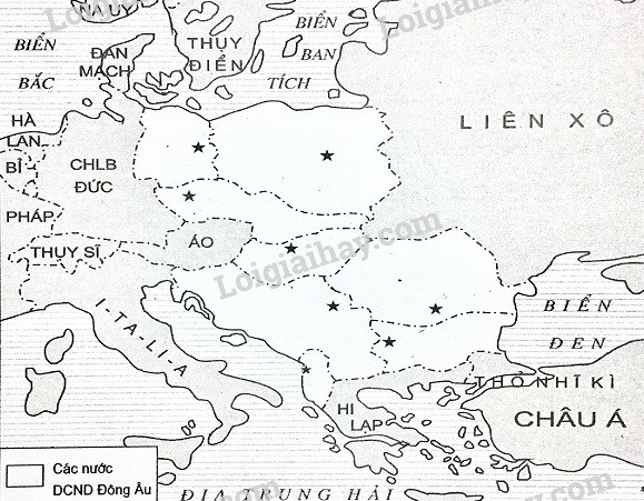 SBT Lịch sử 9 Bài 1: Liên Xô và các nước Đông Âu từ năm 1945 đến giữa những năm 70 của thế kỉ XX | Giải SBT Lịch sử lớp 9 (ảnh 4)