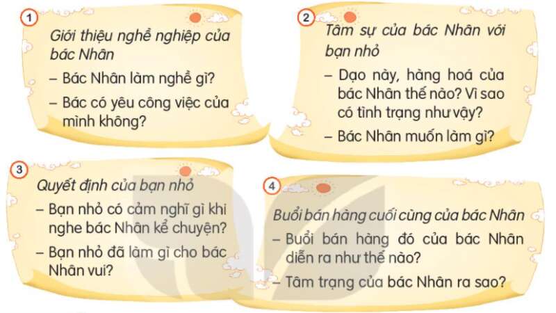 Tiếng Việt lớp 3 Tập 1 trang 143 Câu 1
