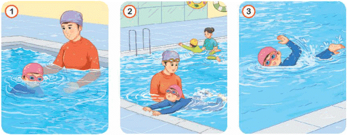 Nhật kí tập bơi trang 26 Tiếng Việt lớp 3 Tập 1 -  Kết nối tri thức (ảnh 4)