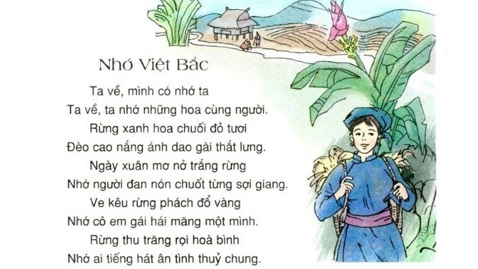 Top 50 Bài Phân tích 20 câu thơ đầu trong bài thơ Việt Bắc (ảnh 1)