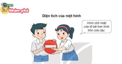 Giáo án Toán lớp 3 (Kết nối tri thức 2023) Bài 51: Diện tích của một hình. Xăng – ti – mét vuông (ảnh 1)