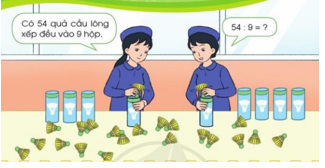 Giáo án Toán lớp 3 (Cánh diều 2023): Bảng chia 9  (ảnh 1)