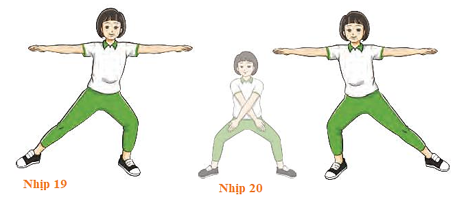 Em hãy sử dụng 20 nhịp của bài thể dục liên hoàn để tập thể dục buổi sáng (ảnh 6)