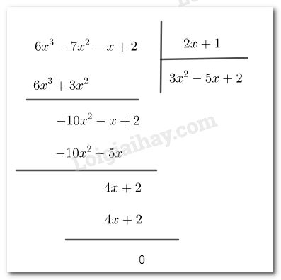 Thu gọn đa thức: P = 2x^3 - 5x^2 + 4x^3 + 4x + 9 + x (ảnh 1)