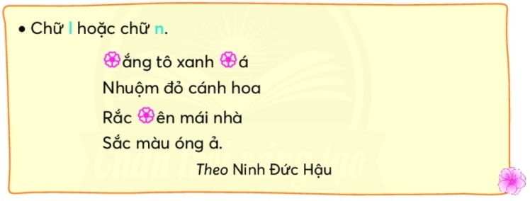 Đầm sen trang 30 Tiếng Việt lớp 2 - Chân trời sáng tạo (ảnh 2)