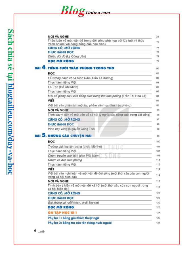 Ngữ văn lớp 8 Tập 1 Kết nối tri thức pdf (ảnh 3)
