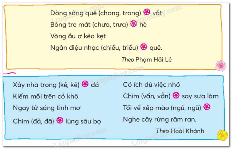 Rừng trưa trang 134, 135 Tiếng Việt lớp 2 - Chân trời sáng tạo (ảnh 2)