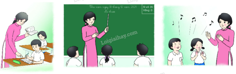 Cô giáo lớp em trang 138, 139 Tiếng Việt lớp 2 - Chân trời sáng tạo (ảnh 3)