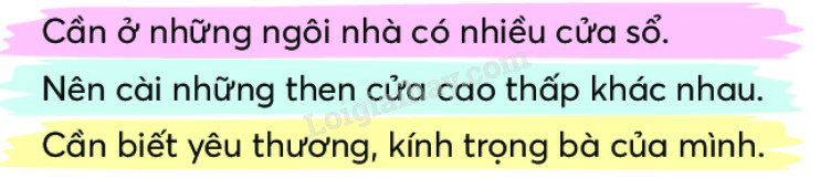 Ôn tập 2 trang 148,149,150 Tiếng Việt lớp 2 - Chân trời sáng tạo (ảnh 2)