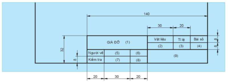 Công nghệ 10 Bài 8: Bản vẽ kĩ thuật và tiêu chuẩn trình bày bản vẽ kĩ thuật | Kết nối tri thức (ảnh 3)