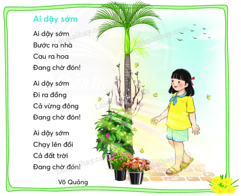 Ai dạy sớm trang 38,39 Tiếng Việt lớp 2 Tập 1 (ảnh 1)