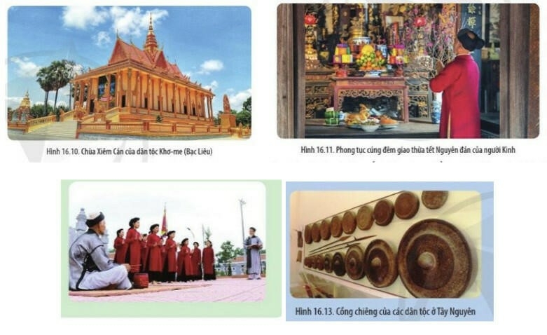 20 câu trắc nghiệm Lịch sử 10 Cánh diều Bài 16 (có đáp án 2023): Các dân tộc trên đất nước Việt Nam (ảnh 3)