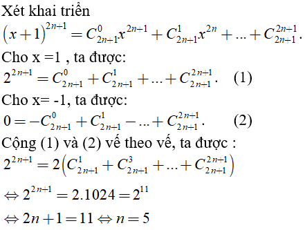 14 câu trắc nghiệm Nhị thức Newton (có đáp án) (ảnh 19)