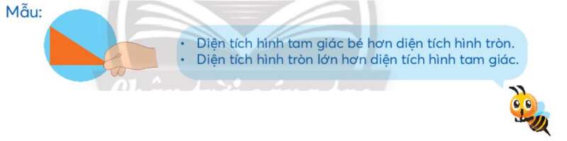 Toán lớp 3 trang 69: Diện tích của một hình | Chân trời sáng tạo (ảnh 2)