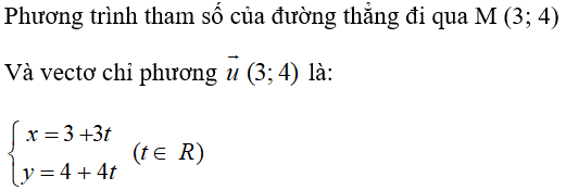 20 câu trắc nghiệm Phương trình đường thẳng (có đáp án) (ảnh 28)