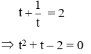 20 câu trắc nghiệm Phương trình quy về phương trình bậc hai (có đáp án) (ảnh 40)