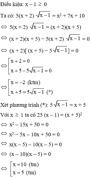20 câu trắc nghiệm Phương trình quy về phương trình bậc hai (có đáp án) (ảnh 45)