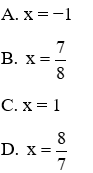 20 câu trắc nghiệm Phương trình quy về phương trình bậc hai (có đáp án) (ảnh 47)