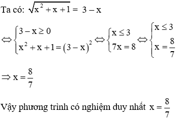 20 câu trắc nghiệm Phương trình quy về phương trình bậc hai (có đáp án) (ảnh 48)