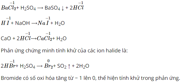 15 câu trắc nghiệm Hydrogen halide và một số phản ứng của ion halide (có đáp án 2023) CHỌN LỌC (ảnh 1)