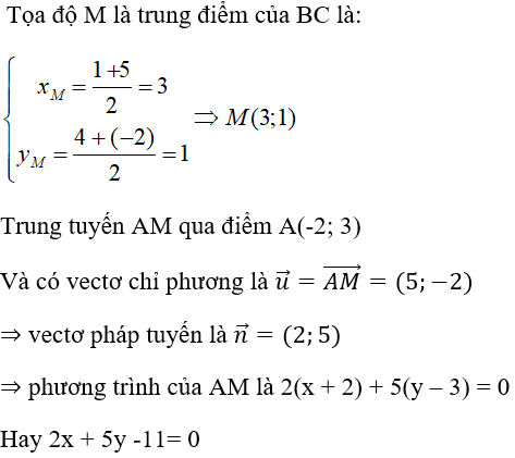 20 câu trắc nghiệm Phương trình đường thẳng (có đáp án) (ảnh 8)