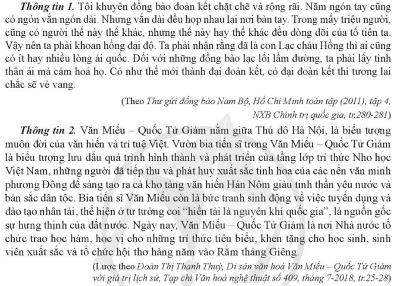 Theo em, truyền thống của dân tộc Việt Nam có giá trị như thế nào đối với cá nhân, gia đình, quê hương, đất nước? (ảnh 1)