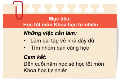 Em hãy nhận xét mục tiêu và kế hoạch hành động của các bạn dưới đây (ảnh 1)