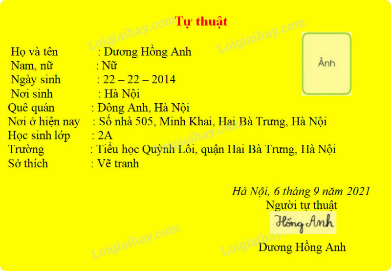 Viết tự thuật Tiếng Việt lớp 2 Tập 1 – Cánh diều (ảnh 1)