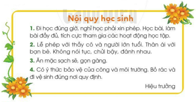 Luyện viết tên riêng, nội quy Tiếng Việt lớp 2 Tập 1 – Cánh diều (ảnh 2)