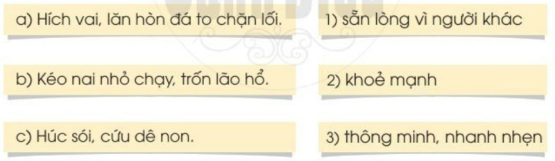 Tiếng Việt lớp 2 trang 72, 73, 74, 75, 76, 77, 78 Bài 9: Ôn tập giữa học kì I – Cánh diều (ảnh 3)