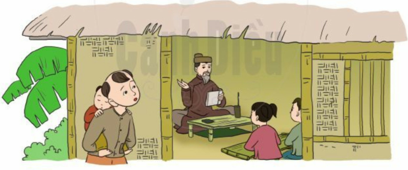 Cậu bé đứng ngoài lớp học Tiếng Việt lớp 2 Tập 1 – Cánh diều (ảnh 1)