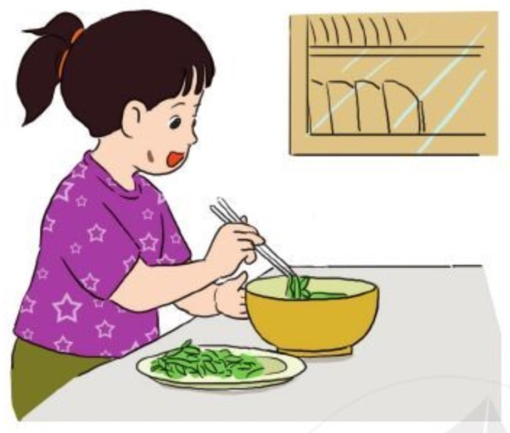 Nấu bữa cơm đầu tiên Tiếng Việt lớp 2 Tập 1 – Cánh diều (ảnh 4)