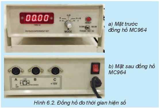 Vật Lí 10 Bài 6: Thực hành: Đo tốc độ của vật chuyển động - Kết nối tri thức (ảnh 3)