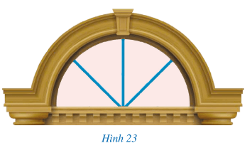 Hình 23 là một mẫu cửa có vòm tròn của một ngôi nhà (ảnh 1)