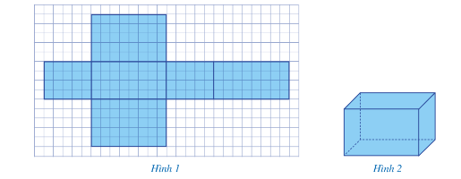 Thực hiện các hoạt động sau: a) Vẽ trên giấy kẻ ô vuông 6 hình chữ nhật (ảnh 1)