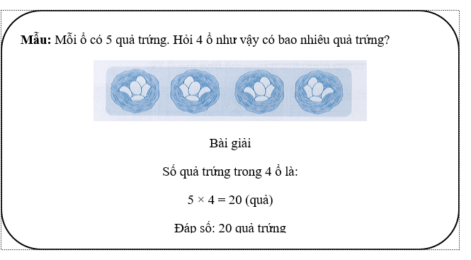 Vở bài tập Toán lớp 3 Tập 1 trang 14, 15 Ôn tập về phép nhân, bảng nhân 2, bảng nhân 5 | Cánh diều (ảnh 1)